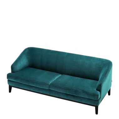 Sofa MONTEREY savona sea green velvet / retro stylet / retro styl