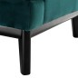 Eichholtz Sofa MONTEREY savona sea green velvet retro styl 195cm / SKU 112709