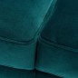 Eichholtz Sofa MONTEREY savona sea green velvet retro styl 195cm / SKU 112709