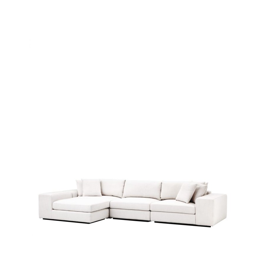 Sofa VISTA GRANDE Lounge avalon white / ognioodporna