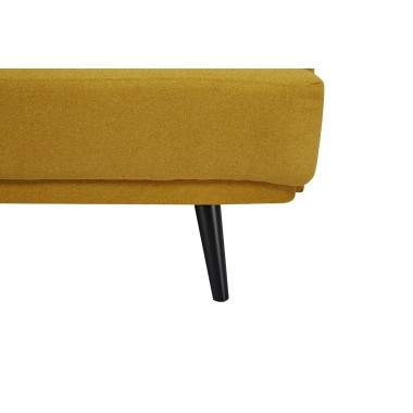 STUDIO Sofa 214cm z funkcją spania kolor musztardowy żółty / 39466