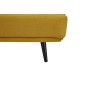 STUDIO Sofa 214cm z funkcją spania kolor musztardowy żółty / 39466