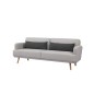 STUDIO Sofa 214cm z funkcją spania kolor szary / 39464