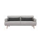 STUDIO Sofa 214cm z funkcją spania kolor szary / 39464