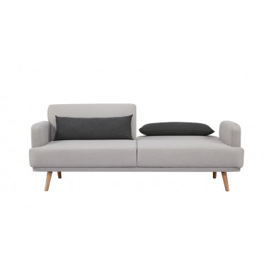 STUDIO Sofa 214cm z funkcją spania kolor szary / 39464