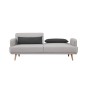 STUDIO Sofa 214cm z funkcją spania kolor szary / 39464