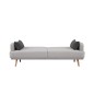 STUDIO Sofa 214cm z funkcją spania kolor szary / 39464